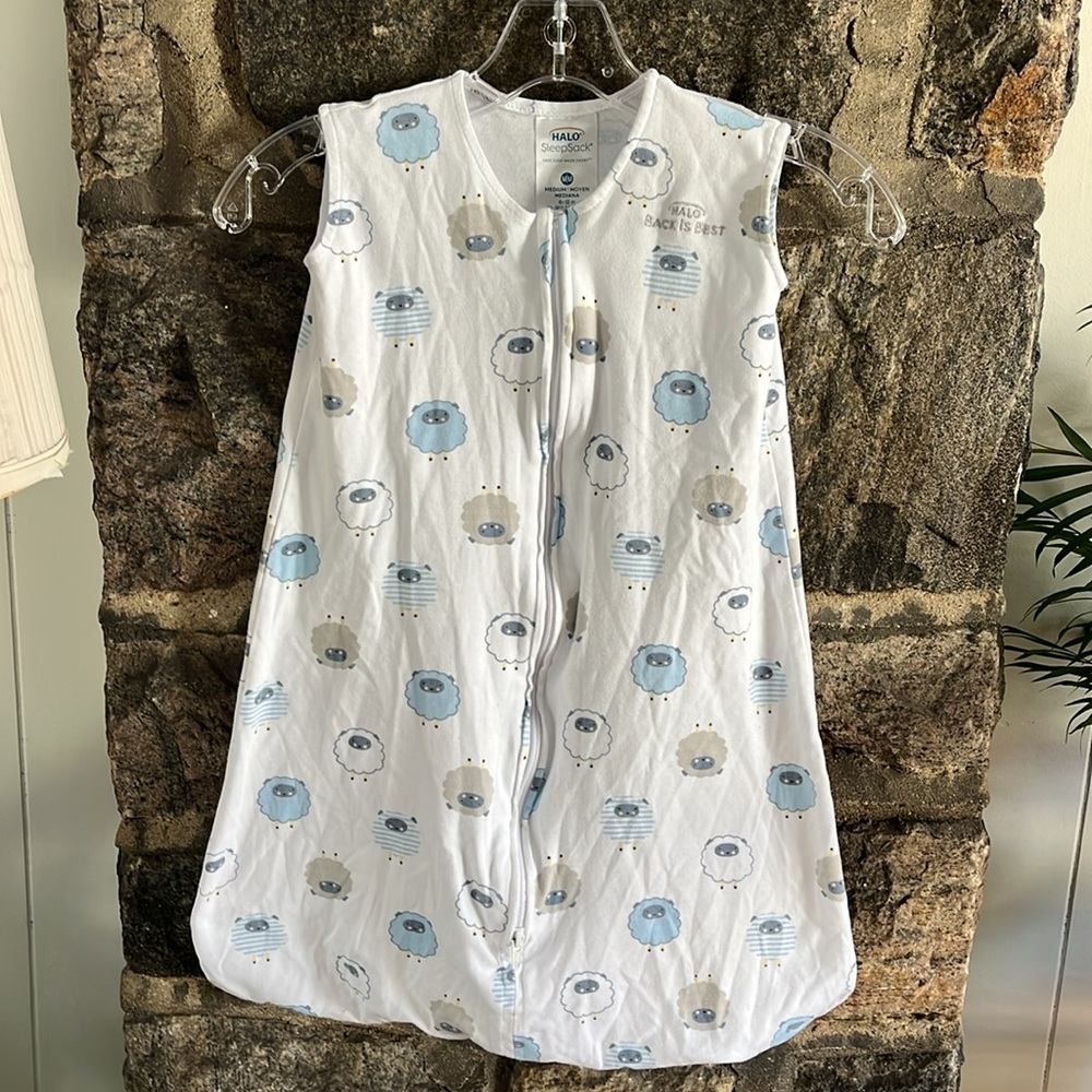 SIZE MEDIUM (6-12 months), HALO SLEEPSACK